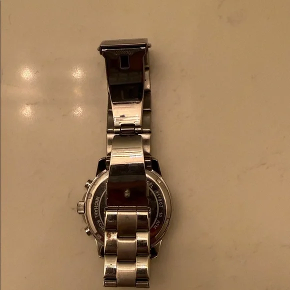 Michael Kors Silver Chronograph Watch - Picture 2 of 4